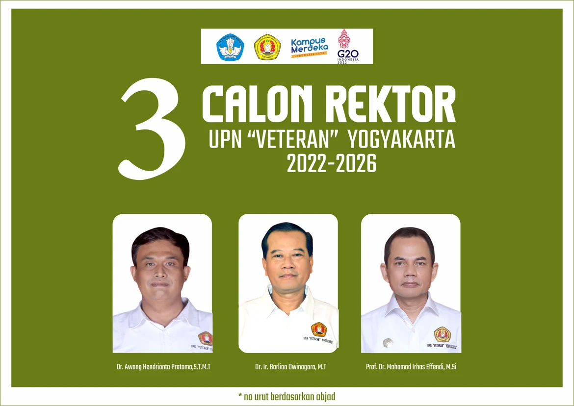 UPN Veteran Yogyakarta Buka Pendaftaran Calon Rektor Periode 2026-2030