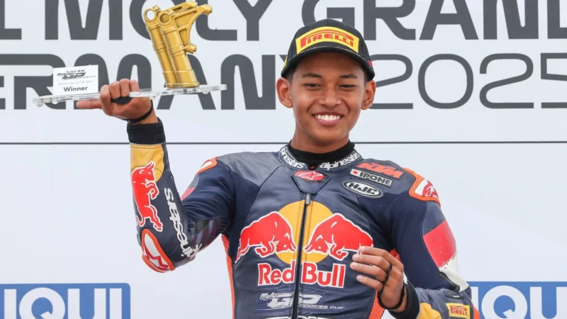 Veda Ega Pratama dan Dominasi Honda Team Asia di Moto3 Catalunya 2026