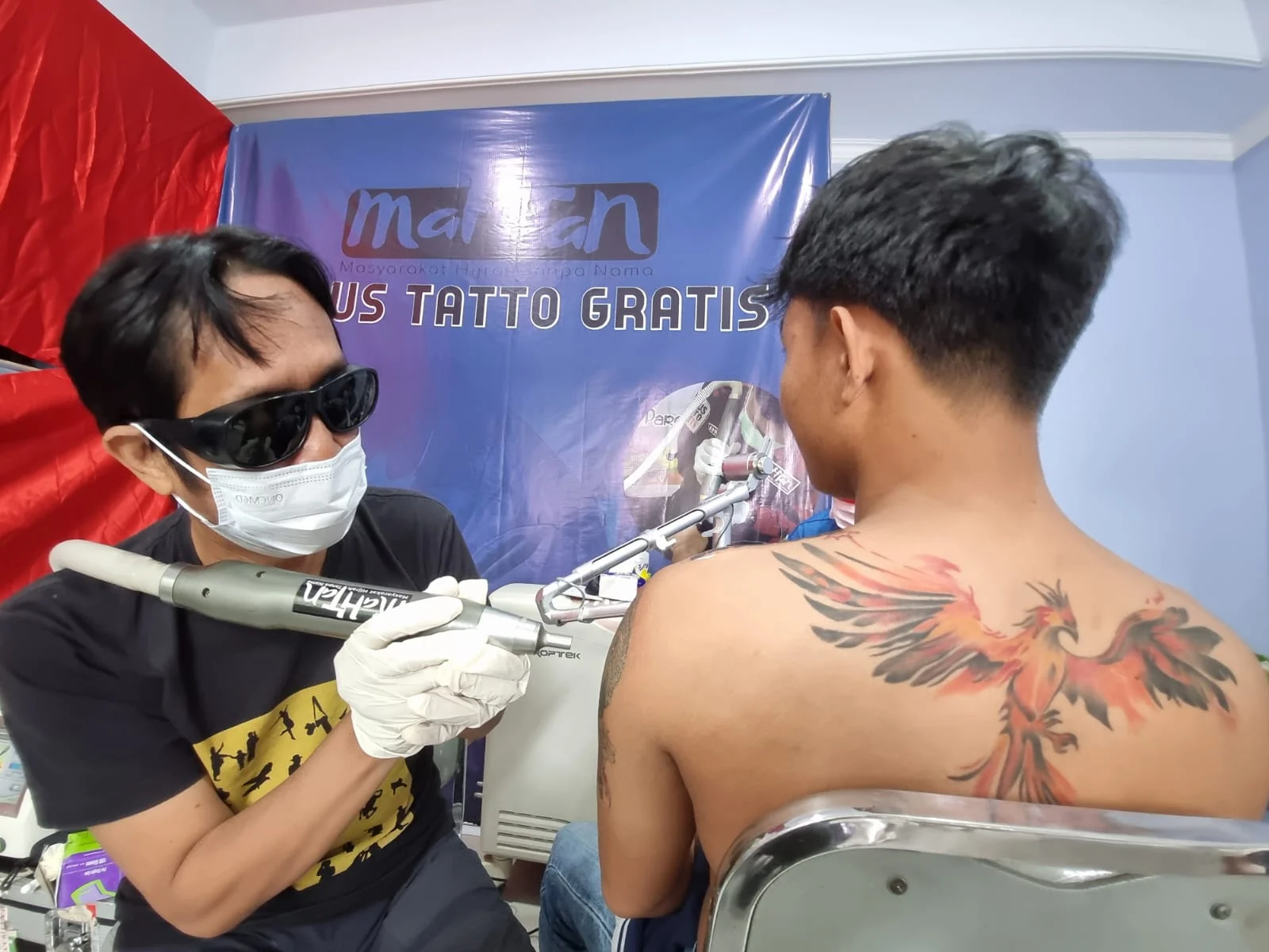 Warga Binaan Makassar Ikuti Program Hapus Tato Gratis untuk Membangun Kembali