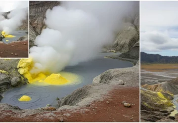 Warga Indonesia Hidup di Dekat Kawah Vulkanik Aktif: Bahaya dan Resiko yang Mengancam