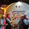 Warga Jakarta Tetap Antusias Meski Hujan, Pencanangan HUT ke-499 Berjalan Lancar