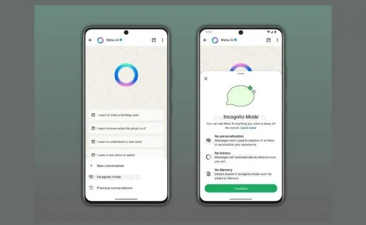 WhatsApp Hadirkan Obrolan Incognito dengan Teknologi Meta AI