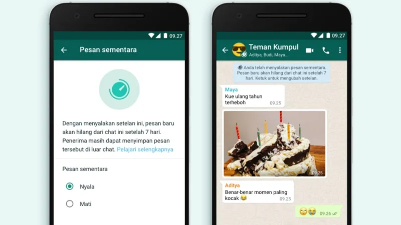 WhatsApp Uji Coba Fitur Pesan Sementara Setelah Dibaca di iOS