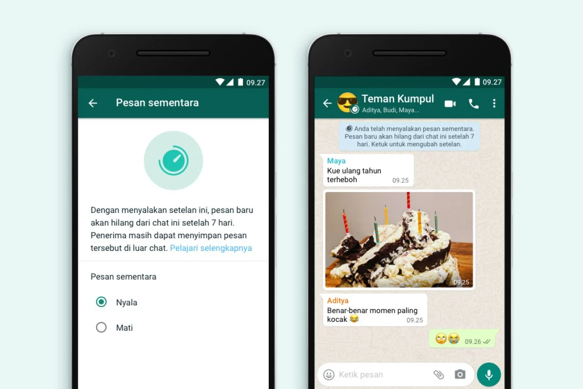 WhatsApp Uji Coba Fitur Pesan Sementara Setelah Dibaca di iOS