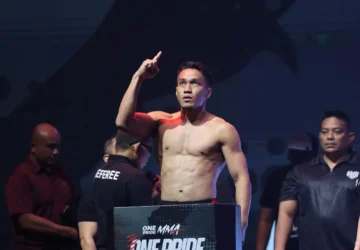 Yudi Cahyadi gagal lolos ke UFC melawan Xie Bin dalam Road to UFC Season 5