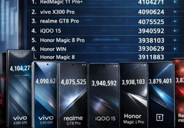 10 HP Flagship Android Terkencang Mei 2026: Siapa yang Berada di Posisi Teratas?