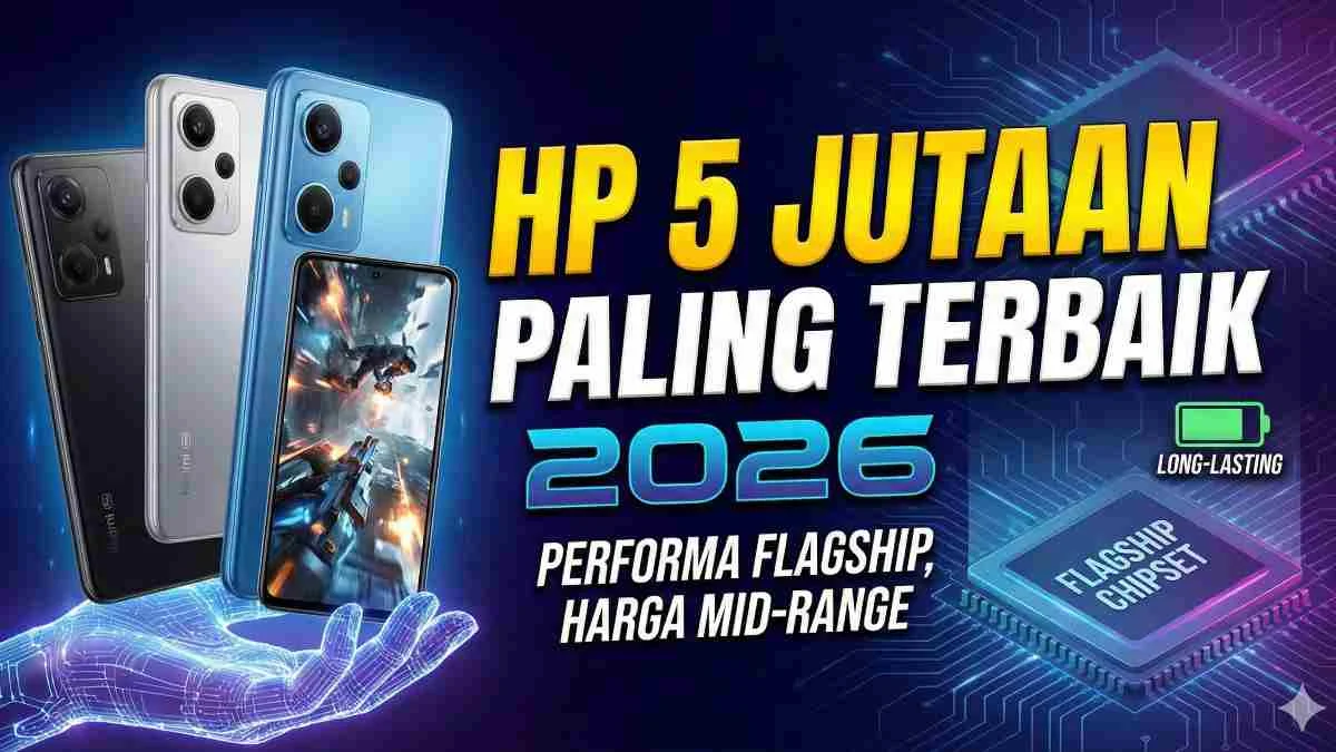9 HP 5 Jutaan Terbaik 2026 untuk Gaming dan Multitasking