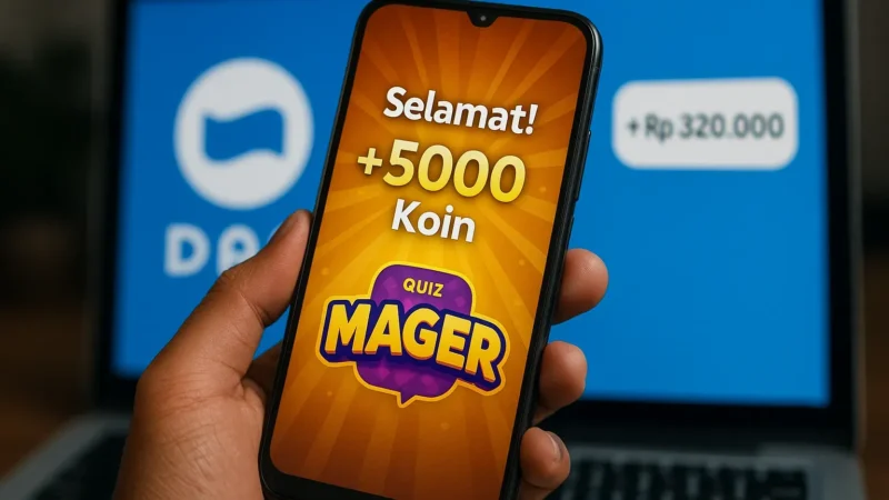 Aplikasi Game MaGer Bagikan Saldo E-Money Gratis Tanpa Taruhan Uang Sungguhan