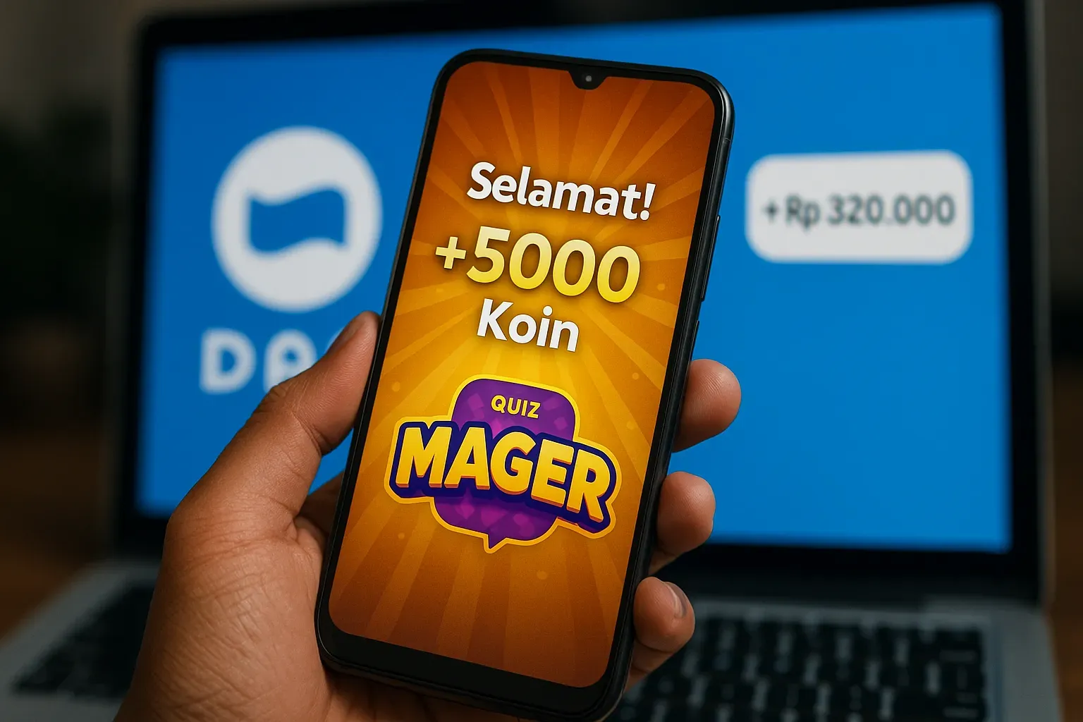 Aplikasi Game MaGer Bagikan Saldo E-Money Gratis Tanpa Taruhan Uang Sungguhan