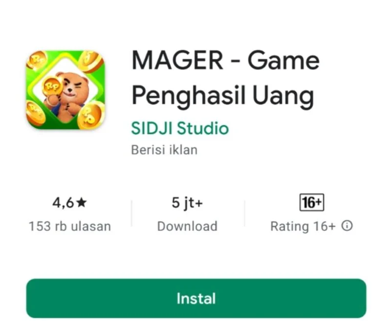 Aplikasi Game MaGer Hadirkan Penghasil Uang Asli Gratis Tanpa Sistem Taruhan