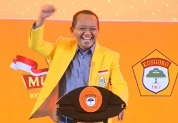 Bahlil Minta Sari dan La Ode Jaga Persatuan Meski Bersaing di Mubes Kosgoro