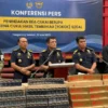 Bea Cukai Tekan Peredaran Rokok Ilegal, 8,2 Juta Batang Dibongkar