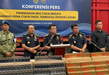 Bea Cukai Tekan Peredaran Rokok Ilegal, 8,2 Juta Batang Dibongkar