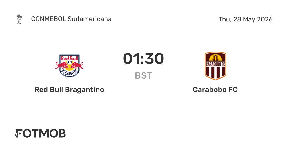 Bragantino Mengalahkan Carabobo 2-0 di Babak Perempat Final Copa Libertadores
