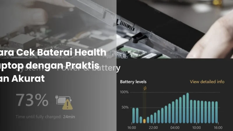 Cek Kesehatan Baterai Laptop Dengan Mudah: Pentingnya Mengelola Daya