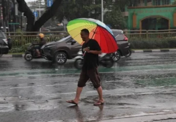 Cuaca di Jakarta dan Sekitarnya: Hujan Ringan di Jakarta Barat dan Bekasi
