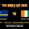 Curaçao Menghadapi Ivory Coast di Pertandingan Terakhir Grup di Piala Dunia 2026