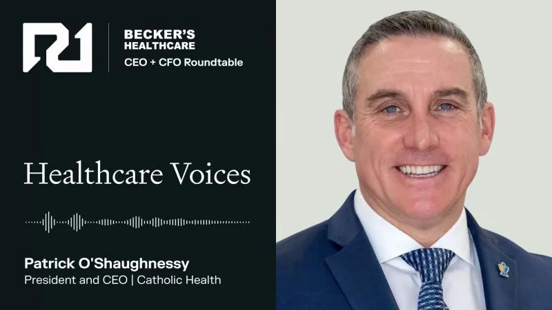 Dr. Patrick O'Shaughnessy Mengundurkan Diri sebagai CEO Catholic Health
