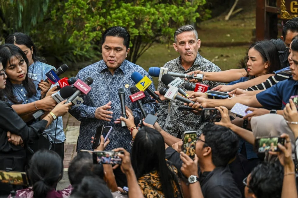 Erick Thohir Janji Membangun Struktur Pembinaan Bakat Lokal yang Seimbang