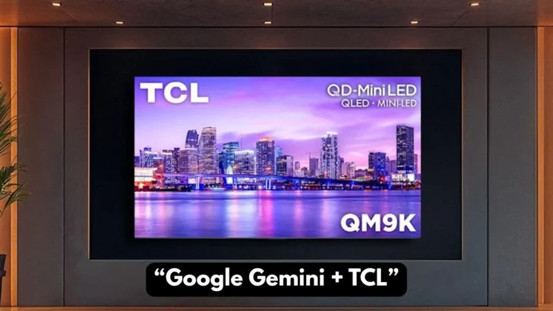 Gemini, Teknologi Baru dari TCL, Bisa Mengatur TV Tanpa Menu