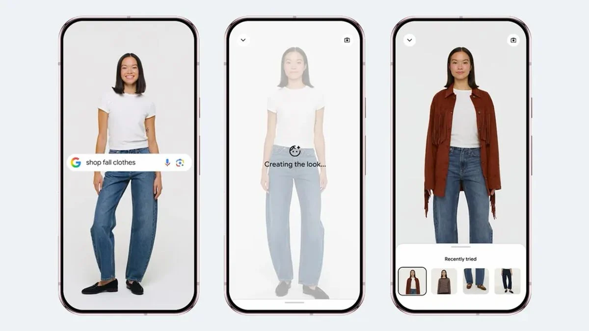 Google Meluncurkan Fitur Kecerdasan Buatan Try On untuk Belanja Pakaian Online