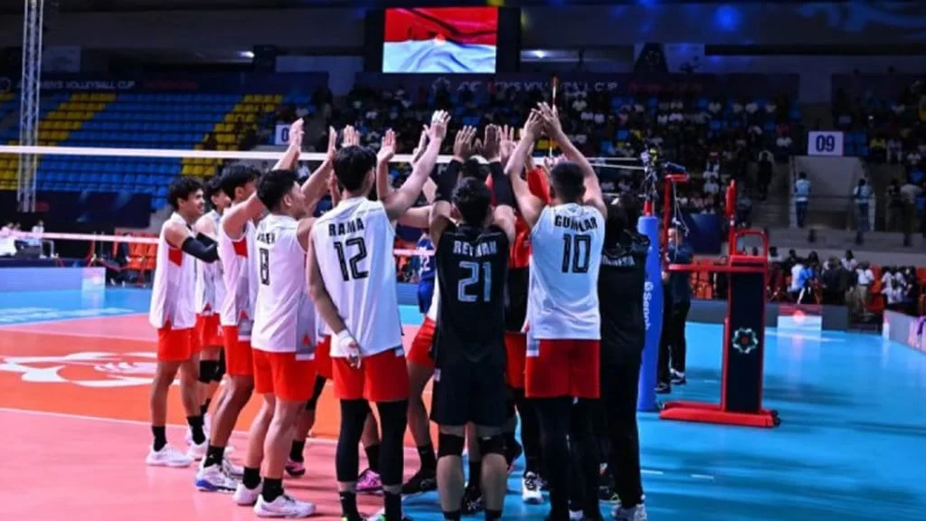 Indonesia Lolos ke Final AVC Volleyball Cup 2026 dengan Skor Menang