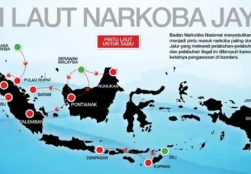 Indonesia Menghancurkan 59 Jaringan Narkoba dalam Operasi Longsor