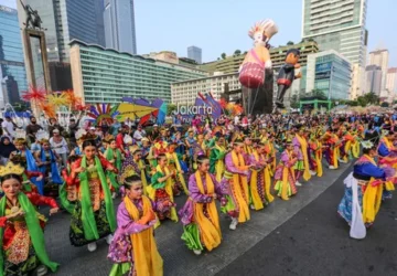 Jakarta Penuh Warna dalam Perayaan HUT ke-499