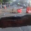 Jakarta Waspadai Sinkhole, Banyak Ruas Jalan Berpotensi Mengalami Kejadian Buruk