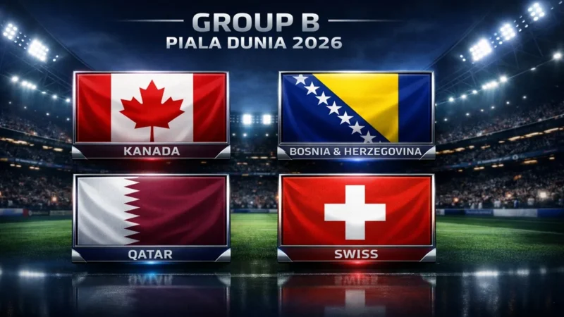 Kanada Menghadapi Bosnia di Piala Dunia 2026: Live Streaming dan Jadwal Laga