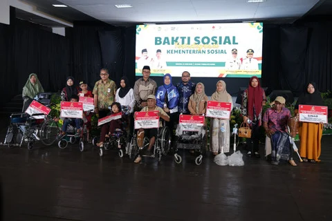 Kemensos Bantu Korban Serangan Buaya di Gowa Bangkit dengan Alat Bantu