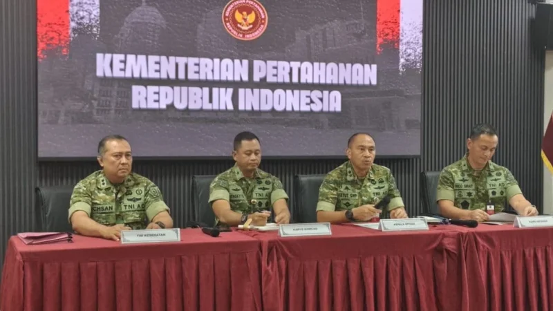 Kementerian Pertahanan Berikan Santunan Rp50 Juta kepada Keluarga Peserta Latsarmil Kopdes
