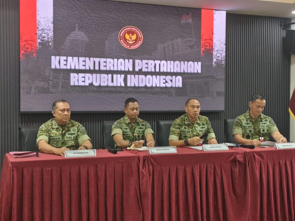 Kementerian Pertahanan Berikan Santunan Rp50 Juta kepada Keluarga Peserta Latsarmil Kopdes