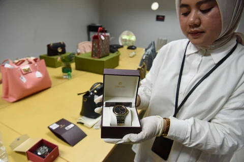 KPK Rilis Barang Rampasan Perkara Korupsi di Kemnaker dan PT Taspen