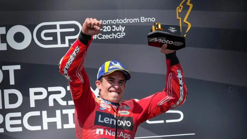 Marc Marquez Membuat Sejarah di Brno dengan Kemenangan Maha
