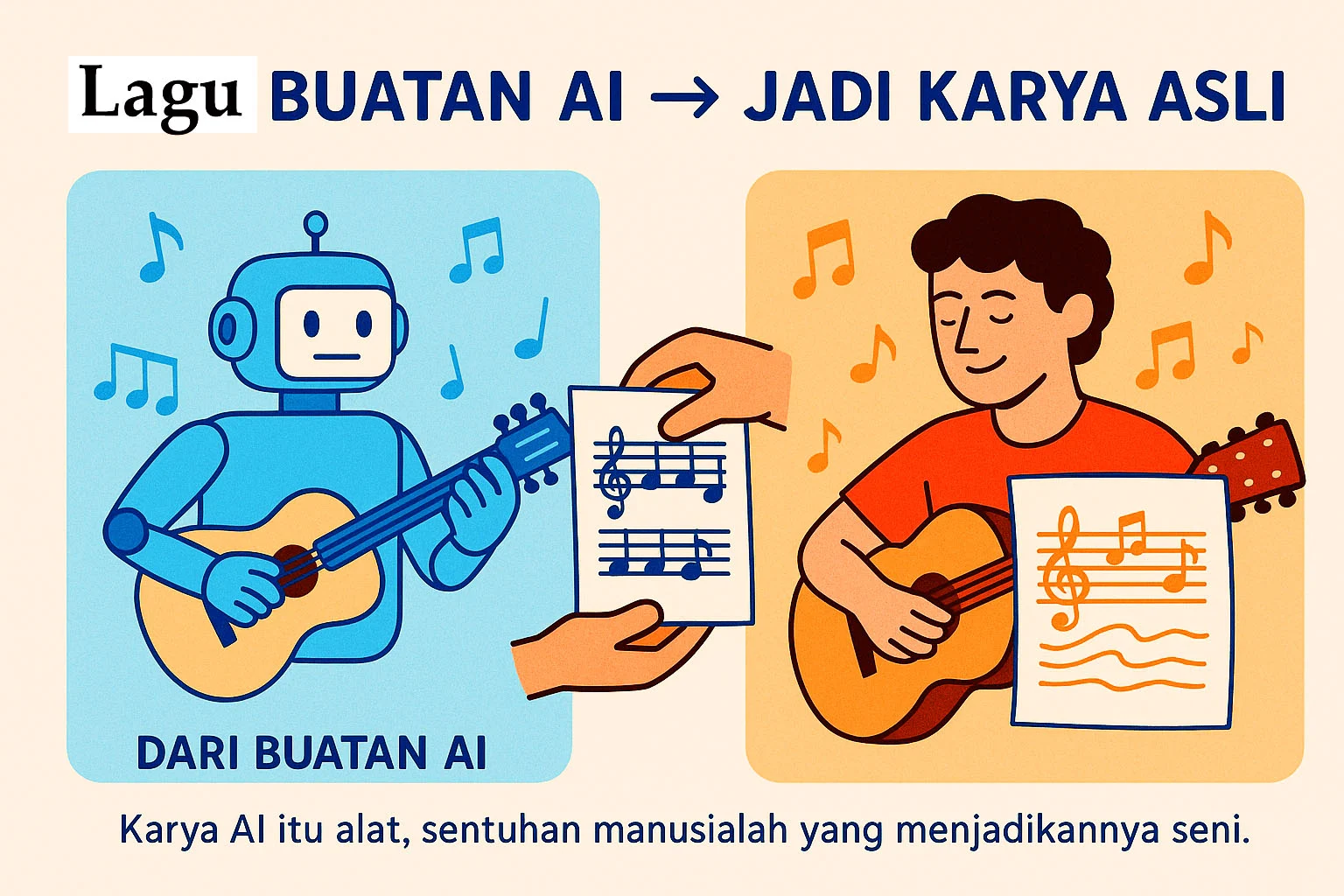 Mengenal Lagu Buatan AI: Cara Cek Lagu Asli atau Tidak