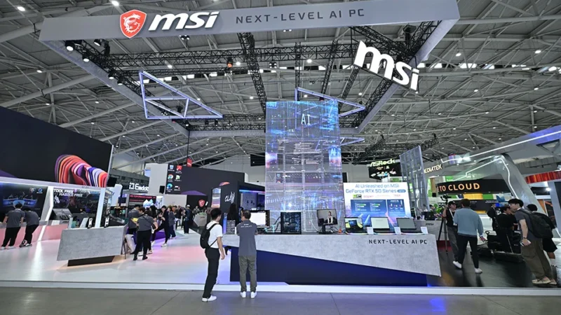 MSI Menggebrak Computex 2026 dengan Produk Baru yang Membuat Para Penggemar Tekan