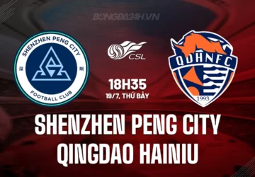 Qingdao Hainiu Tumbang di Hadapan Shenzhen Peng City