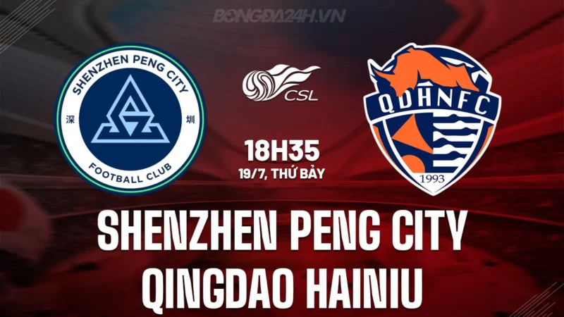 Qingdao Hainiu Tumbang di Hadapan Shenzhen Peng City