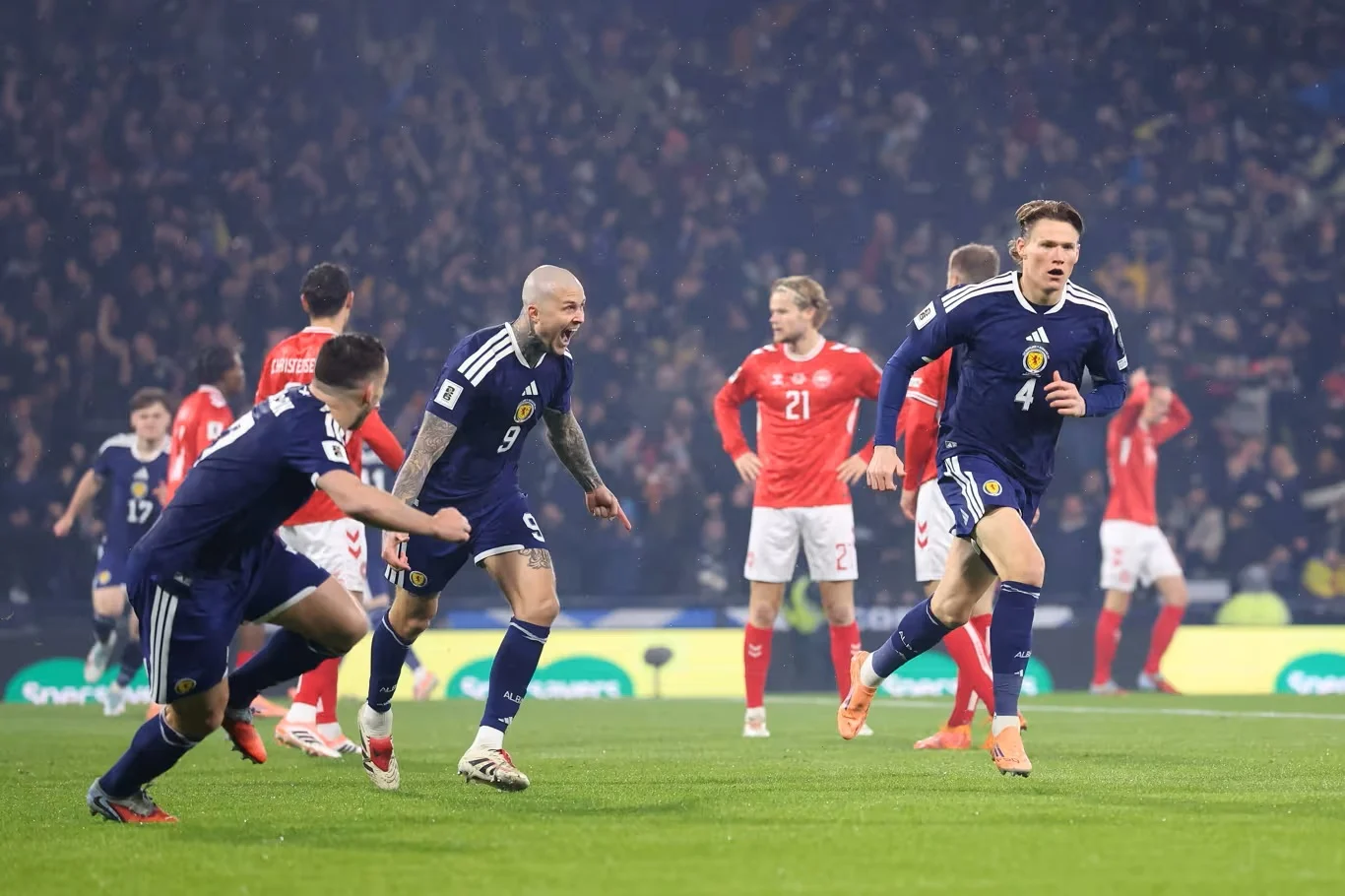 Skotlandia Kembali Dominan di Piala Dunia dengan Kemenangan atas Haiti