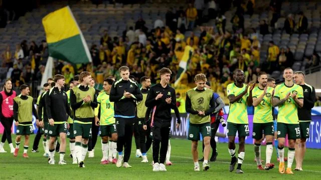 Socceroos Meriahkan Kemenangan Piala Dunia dengan Gaya Unik