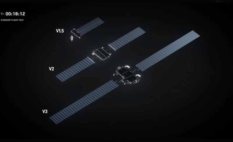 SpaceX Siap Meluncurkan Satelit Starlink V3 untuk Meningkatkan Kapasitas Internet