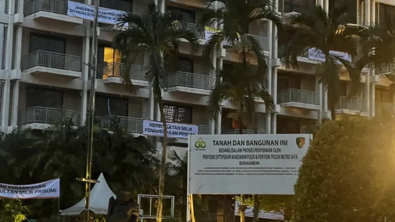 Sultan Hotel: Aparat Gabungan Dikerahkan untuk Mengantisipasi Gangguan