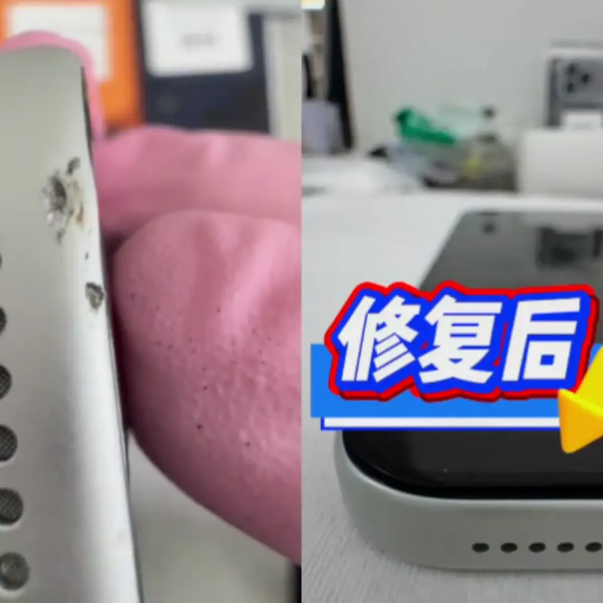 Teknisi China Mampu Mengembalikan Rangka iPhone 17 Pro Max ke Bentuk Semula