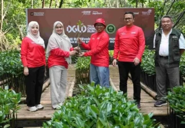Telkomsel Membangun Tutupan Hijau di Pesisir Jakarta dengan Penanaman Mangrove