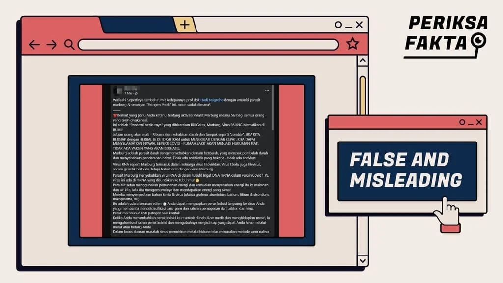 Virus Marburg Tidak Dapat Diaktifkan Melalui 5G, Tidak Ada Penelitian Ilmiah