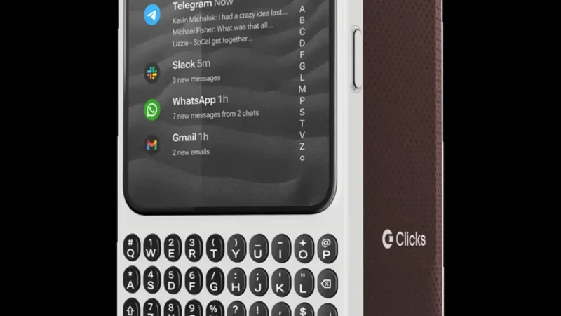 Clicks Luncurkan Communicator: Ponsel Android Fisik yang Menghidupkan Kembali Nostalgia BlackBerry