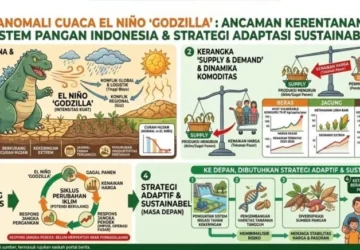 El Niño Kuat Mengancam Pasokan Pangan Indonesia dan Inflasi