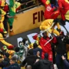 Fans Menginjak Lapangan Selama Pertandingan Belgium-Senegal di Seattle