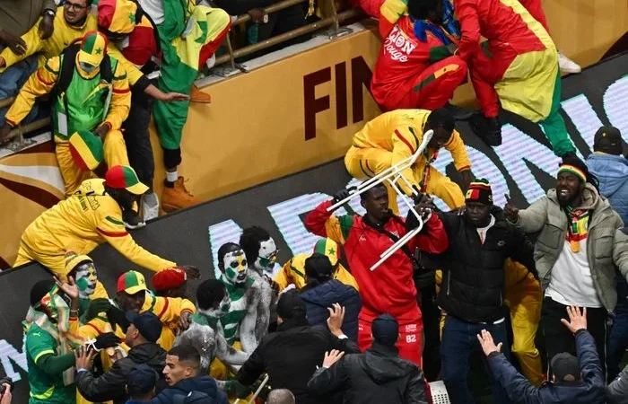 Fans Menginjak Lapangan Selama Pertandingan Belgium-Senegal di Seattle